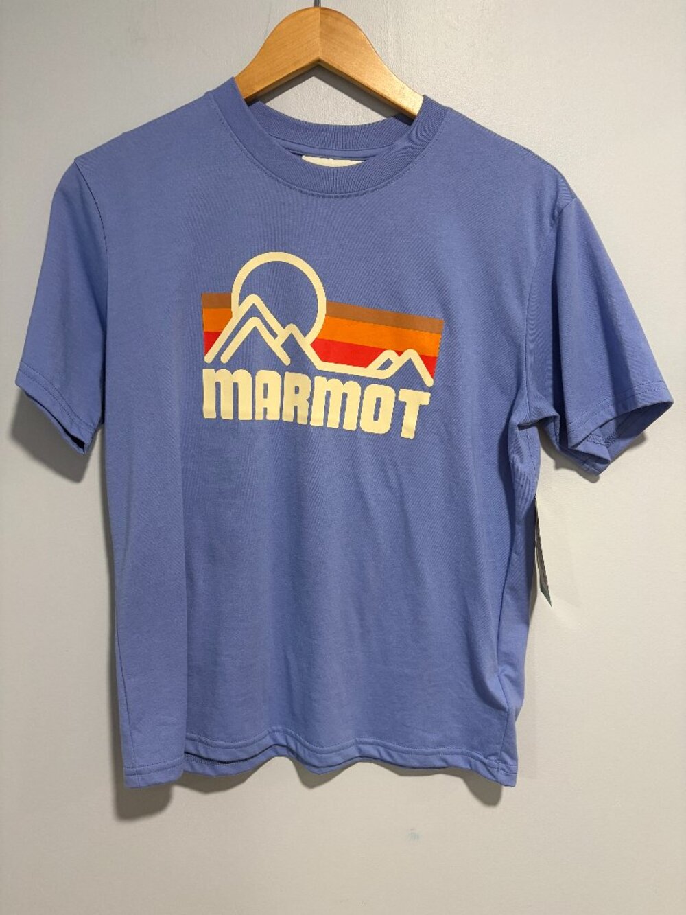 Marmot Womens Coastal Tee- Blue